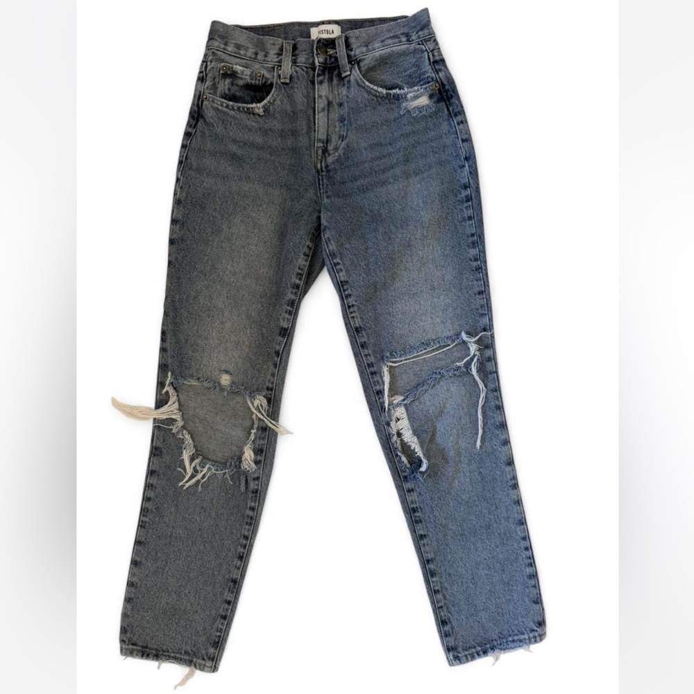 Pistola Presley High Rise Relaxed Roller in York Wash